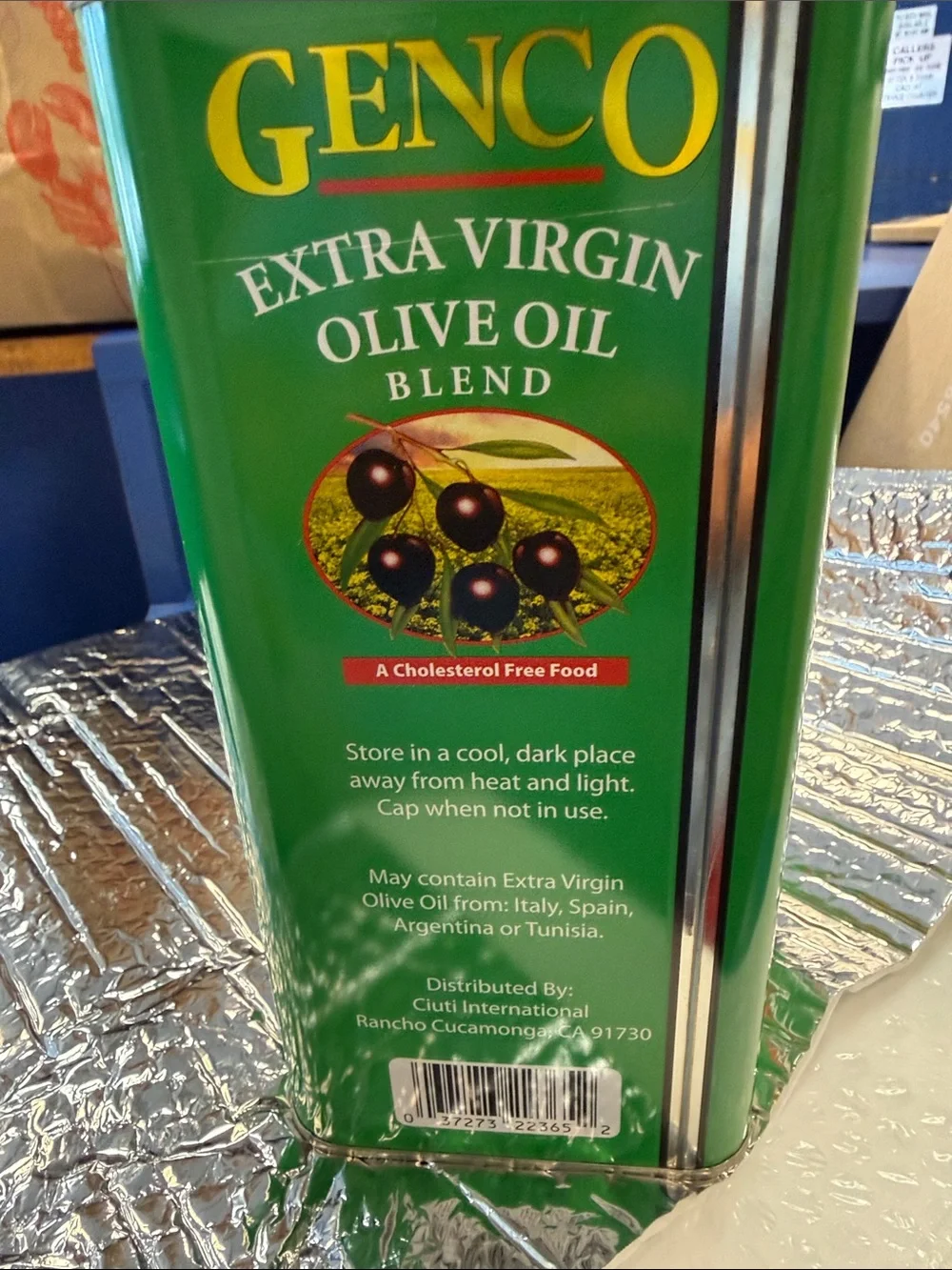 Extra Virgin Olive Oil Blend - Green